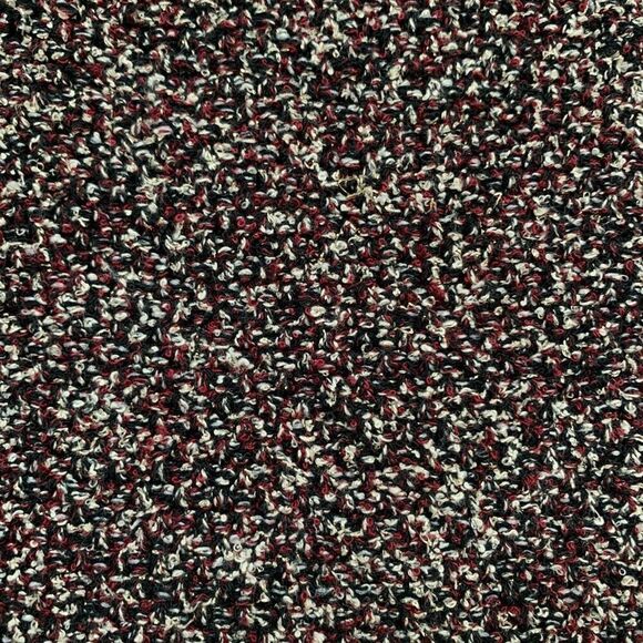 Ann Taylor Marled Knit Sweater Maroon Neutral Pullover Knit Square Neck Medium - Picture 6 of 9